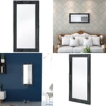Vägglampa i barockstil 100x50 cm svart - Spegel - Speglar - Home & Living