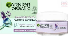 Organic Lavandin Anti-Aging Day Cream 50ml with Hyaluronic Acid & Vitamin E