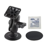 RAM Flex Adhesive Double Ball Mount with AMPS Plate