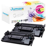 2 Toners cartouches type Jumao compatible pour HP LaserJet Pro M402dn, Noir