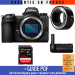 Nikon Z7 II + Nikon FTZ II + Grip Nikon MB-N11 + 1 SanDisk 128GB Extreme PRO UHS-II SDXC 300 MB/s + Guide PDF ""20 TECHNIQUES POUR RÉUSSIR VOS PHOTOS