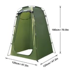 DYB Pop Up Shower Tent,Outdoor Portable Bath Shower Privacy Tent, Waterproof Lightweight And Sturdy Pop Up Privacy Tent, Removable Dressing Room Rain Shelter Foldable With Carry Bag