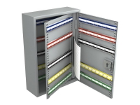 Basi Key Cabinet SS 100 PZ 2171-0150 Antal krokar 150 Grå (metallskåp)