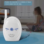 Wireless 2.4GHz Digital Audio Baby Monitor Sensitive Transmission Voice Two SG5