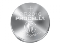 PROCELL - Batteri 5 x CR2016 - Li - 85 mAh - 0.255 Wh