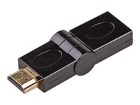 Akyga Ak-Ad-40 - Hdmi-Adapter Med Ethernet - Hdmi Hona Till 19 Pin Mini Hdmi Type C Hane - 6.5 Cm - Svart