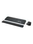 Logitech MX Keys Combo for Business | Gen 2 - keyboard and mouse set - QWERTZ - Swiss - graphite - Tastatur & Mus sæt - Schweizisk - Sort