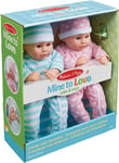 Melissa & Doug Luke & Lucy Twin Toy Baby Dolls I Twin Dolls Boy and Girl |Baby D