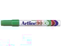 Marker Artline 90 Permanent Grön 2-5Mm - (12 St.)