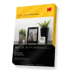 Kodak Glossy Photo Paper A4 Size 240gsm   Premium High Gloss Photo Paper for Ink
