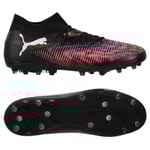 PUMA Future 8 Match MG Unlimited - PUMA Svart/PUMA White/Röd, storlek 42½