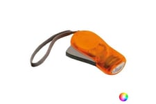 Euroweb Boîte à outils Torche avec led mécanisme dynamo - lampe de poche sans pile couleur rouge