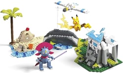 Pokemon Mega Construx 398 Piece Building Set  Tropical Frost Showdown