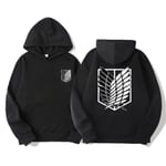 Attack On Titan Vuxen Anime Hoodie Sweatshirt Pullover Jumper Cosplay Top Unisex L
