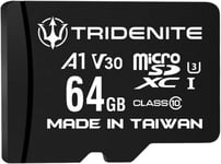 TRIDENITE 64GB Micro SD Card, MicroSDXC Memory for Nintendo-Switch, 64 GB 