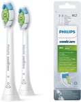Philips Sonicare Original W2 Optimal White Standard Sonic Toothbrush Heads - 2 P