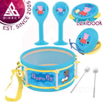 Lexibook Musical Instruments Set│Entertaining Toy│Drum Set│Peppa Pig│7 pcs│3y+