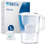 BRITA Aluna Water Filter Fridge Door Jug White 2.4L + 150L MAXTRA PRO Cartridge