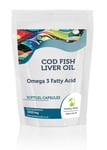 High Strength Cod Liver Oil 1000mg & Vitamin A & D3 90 Capsules HM