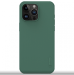 Nillkin Super Frosted PRO bakskal till Apple iPhone 15 Pro Max Deep Green (utan logotyp)