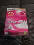 Maxell DVD+RW 4.7GB 120 Min Video Re-Recordable High Performance 3 Pack (14)