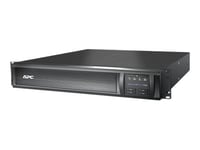 APC Smart-UPS X SMX1500RM2UC - UPS (rackmonterbar/extern) - AC 120 V - 1350 Watt - 1500 VA - Ethernet, USB, serial - utgångskontakter: 8