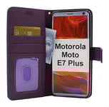 New Standcase Wallet Motorola Moto E7 Plus (Lila)