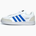 Adidas Grand Court SE Mens Retro Casual Leather Court Trainers Sneakers White