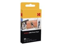 Kodak Zink - Lim - 50.8 x 76.2 mm 20 ark fotopapper - för Smile Classic