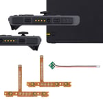 eXtremeRate Firefly LED Tuning Kit for Nintendo Switch Joycon Dock NS Joy con SL SR Buttons Ribbon Flex Cable Indicate Power LED – Orange (Joy con Dock NOT Included)