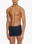 Tommy Hilfiger Essential Recycled Cotton Trunks, Pack of 3, Des Sky/Petrol Blue/Prim Red