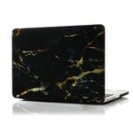 Hårdplastskal till MacBook Air 13" Retina A425/A1502, Marmor (Svart/guld)