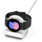 Samsung Galaxy Watch 7 40mm Laddningsställ i silikon, vit