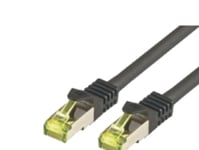 M-Cab - Patch-Kabel - Rj-45 (Hane) Till Rj-45 (Hane) - 3 M - Sftp, Pimf - Cat 7 - Halogenfri - Svart