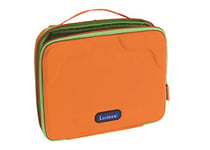 Lexibook-MFA50-02 Protection pour Tablette, Sacoche pour Enfants Housse Sac Voyage école Orange/Vert, Géométrique, MFA50-02