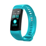 ZHYF Smart Bracelet,Smart Band Watch Color Screen Wristband Heart Rate Activity Fitness Tracker Smart Bracelet,Sky Blue