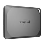 Crucial X9 Pro 1To Disque SSD Externe Portable, Jusqu’à 1050Mo/s en lecture et en écriture, Résistance à l’eau et à la poussière IP55, USB-C 3.2 - CT1000X9PROSSD902