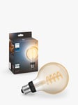 Philips Hue White Ambiance 40W LED E27 Classic Bulb Single Filament Dimmable Smart Bulb with Bluetooth