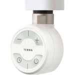 TVS Elpatron 300 watt m/Strömbrytare och Termostat och timerfunktion, Vit
