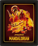 Pan Vision The Mandalorian S2 3D-plakat (Montage)