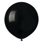 Ballonger Svarte Runde Store - 10-pakning