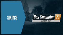 Bus Simulator 21 - USA Skin Pack (PC)