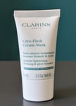 CLARINS CRYO-FLASH CREAM MASK 15ml Instant glow tighten booster New ✨Sealed ✨