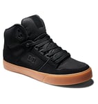 DC Shoes Homme Pure Basket, Black Gum, 38 EU
