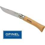 OPINEL Couteau Opinel N° 10 Inox Tradition - Manche 13 cm