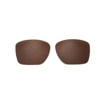 Walleva Brown Polarized Replacement Lenses For Oakley TwoFace XL Sunglasses