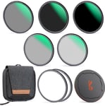 K&F Concept Kit de Filtres CPL/ND8/64/1000/Black MIST D49mm