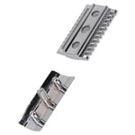 Manual Beard Trimmer Accessory Scratch Stainless Steel Facial Double GFL