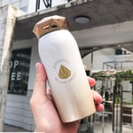HMX Water Bottle Thermos 280Ml Stainless Steel Cartoon Straight Vacuum Student Gift Mug Double Wall Reusable Outdoor Sports Carry Leak Proof