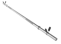 Toorx Barre de musculation Chromé 150 cm ou 180 cm diam. 25 mm Fermeture à ressort (150 cm)